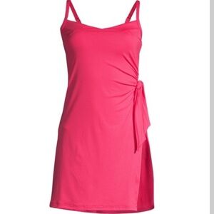 Lands End Swim Dress ‘New’ Hot Pink - Size 14